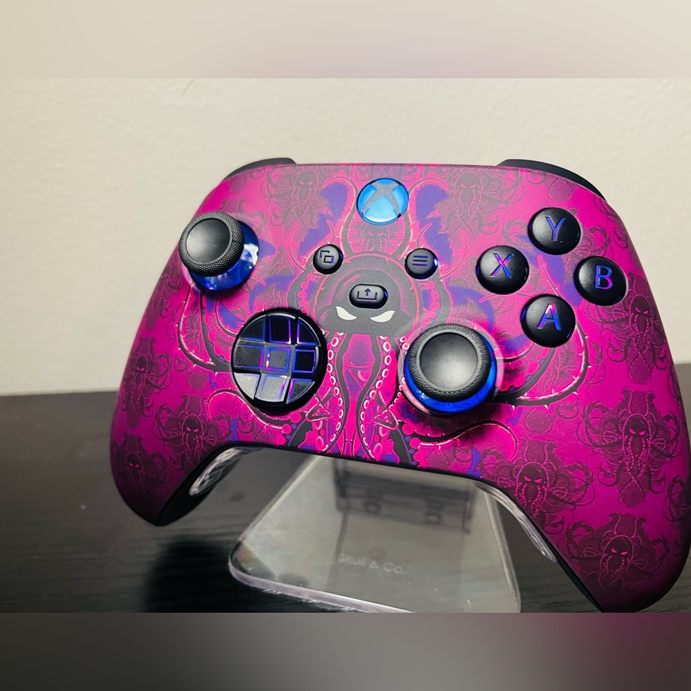 Microsoft Xbox Custom Modded Controller with LEDs - Picture 3 of 4